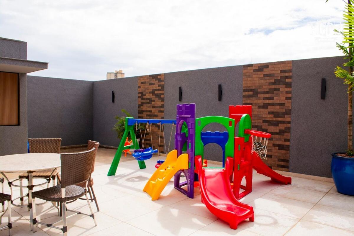 Elegancia & Conforto Flat Mobiliado Goiania Luaran gambar